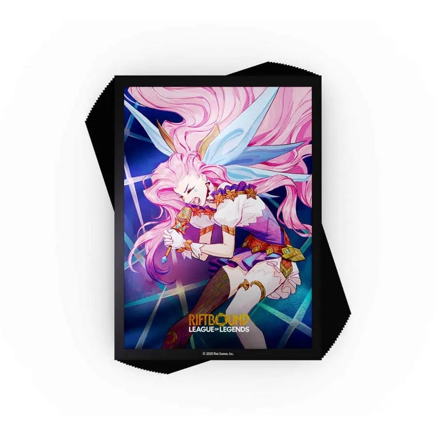 Riftbound: League of Legends TCG - Radiance Art Sleeve Seraphine (100 Sleeves)